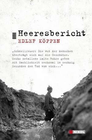 Heeresbericht de Edlef Köppen