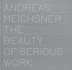 The Beauty of Serious Work de Andreas Meichsner