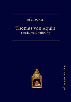 Thomas von Aquin de Brian Davies