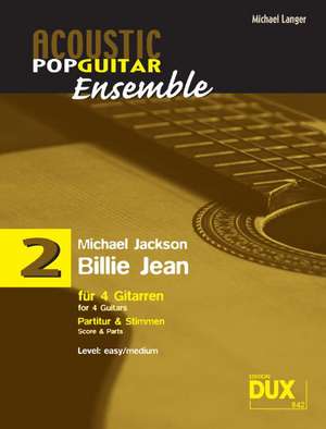 Billie Jean. Besetzung: 4 Gitarren de Michael Langer