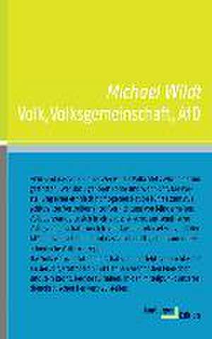 Volk, Volksgemeinschaft, AfD de Michael Wildt