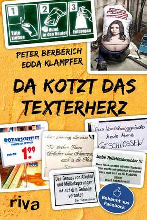 Da kotzt das Texterherz de Peter Berberich