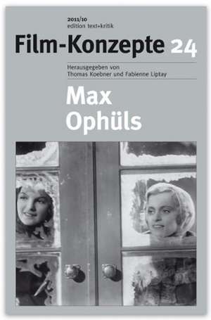 Max Ophüls de Thomas Koebner