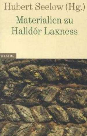 Materialien zu Halldór Laxness de Hubert Seelow