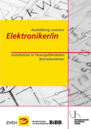 Ausbildung zum/zur Elektroniker/in Bd. 2 - Installation in feuergefährdeten Betriebsstätten de Hergen Wefer