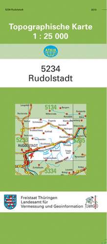 Rudolstadt 1 : 25 000