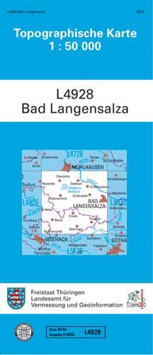 Bad Langensalza 1 : 50 000