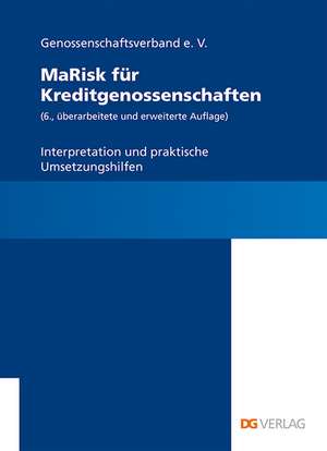 MaRisk für Kreditgenossenschaften de Heinz-Hermann Bausch