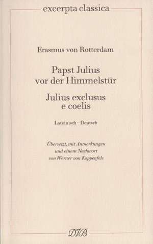 Papst Julius vor der Himmelstür de Erasmusvon Rotterdam