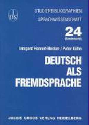 Deutsch als Fremdsprache de Irmgard Honnef-Becker