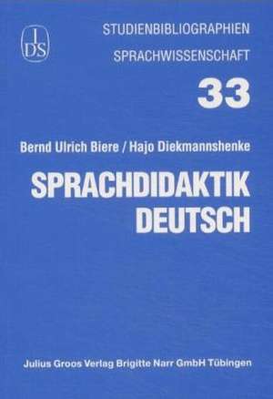 Sprachdidaktik Deutsch de Bernd-Ulrich Biere