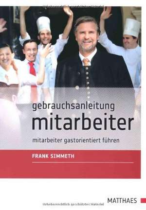 Gebrauchsanleitung Mitarbeiter de Frank Simmeth