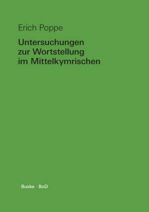 Untersuchungen Zur Wortstellung Im Mittelkymrischen: Official Report of the Eight Assembly of the World Council of Churches de Erich Poppe