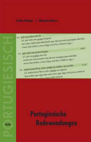 Portugiesische Redewendungen de Stefan Ettinger