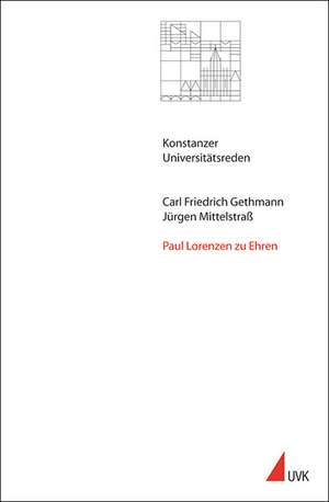 Gethmann, C: Paul Lorenzen zu Ehren