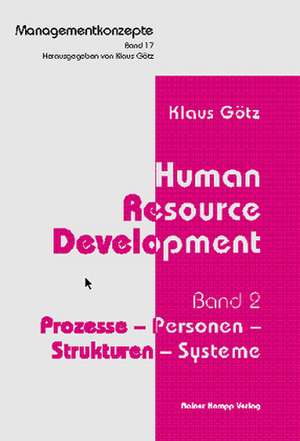 Human Resource Development de Klaus Götz