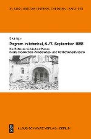 Pogrom in Istanbul, 6./7. September 1955 de Ülkü A¿¿r