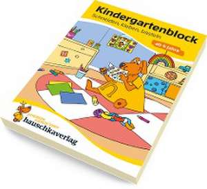 Kindergartenblock ab 4 Jahre - Schneiden, kleben, basteln de Ulrike Maier