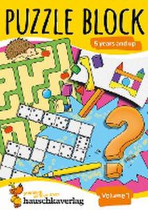 Puzzle Activity Book from 5 Years - Volume 1: Colourful Preschool Activity Books with Puzzle Fun - Labyrinth, Sudoku, Search and Find Books for Children, Promotes Concentration & Logical Thinking de Ulrike Maier