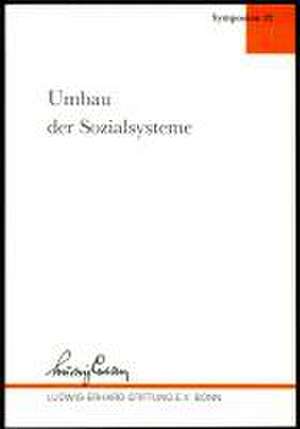 Umbau der Sozialsysteme