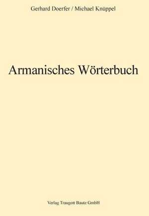 Armanisches Wörterbuch de Gerhard Doerfer