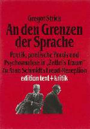 "An den Grenzen der Sprache" de Gregor Strick