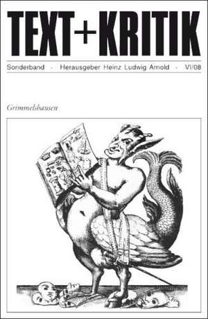 Grimmelshausen de Heinz Ludwig Arnold