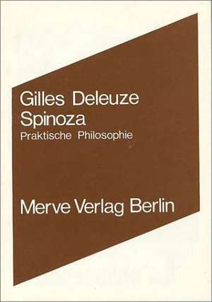 Spinoza de Gilles Deleuze