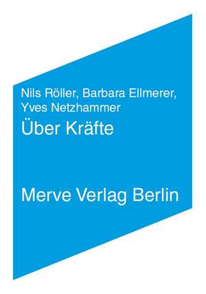 Über Kräfte de Barbara Ellmerer