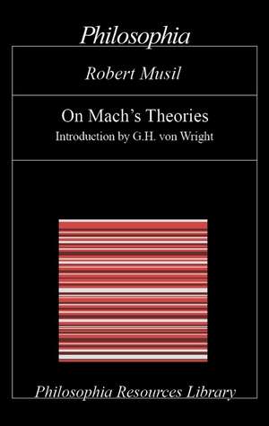 On Mach's Theories de Robert Musil