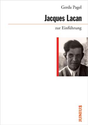 Jacques Lacan zur Einführung de Gerda Pagel