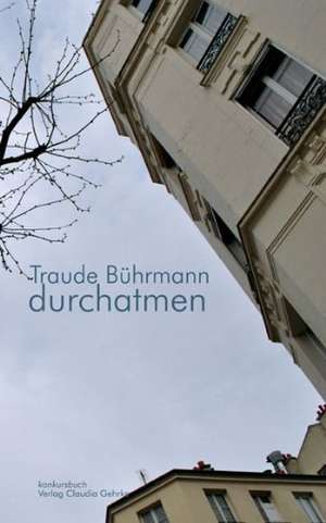 durchatmen de Traude Bührmann