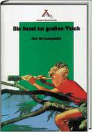 Insel im grossen Teich gefolgt von Harka, der Barsoi de Guy de Larigaudie