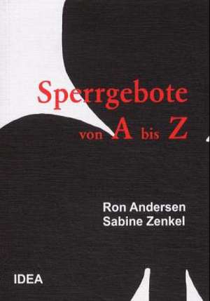 Sperrgebote von A bis Z de Ron Andersen