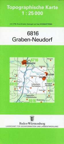 Graben-Neudorf 1 : 25 000