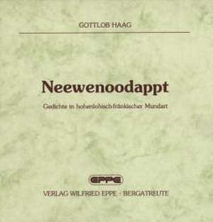 Neewenoodappt de Gottlob Haag