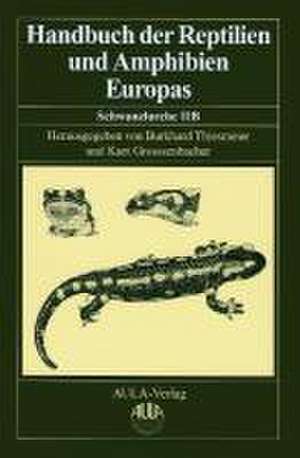 Handbuch der Reptilien und Amphibien Europas Bd. 4 de Burkhard Thiesmeier