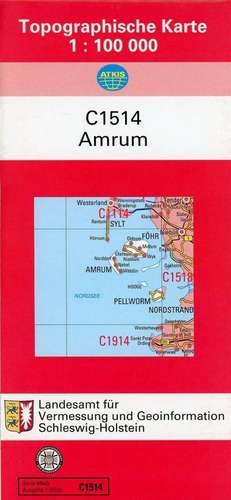 Amrum 1 : 100 000