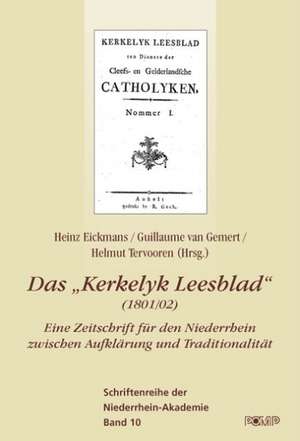 Das "Kerkelyk Leesblad" (1801/02) de Heinz Eickmans