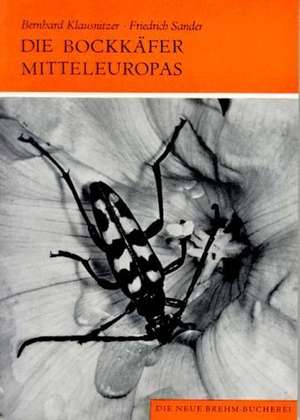 Die Bockkäfer Mitteleuropas - 2 Bände de Bernhard Klausnitzer