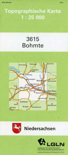 Bohmte 1 : 25 000. (TK 3615/N)