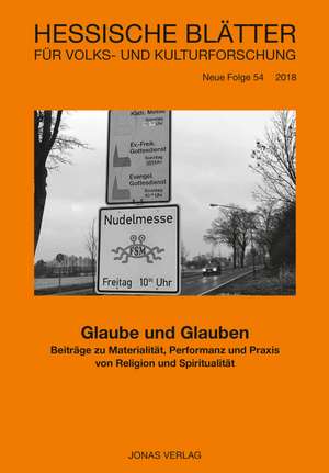 Glaube und Glauben de Thomas Schindler