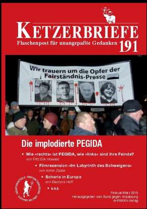 Die implodierte PEGIDA de Fritz Erik Hoevels