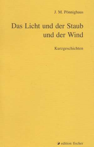 Das Licht und der Staub und der Wind de Jörg M. Pönnighaus