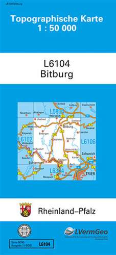 Bitburg 1 : 50 000