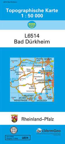 Bad Dürkheim 1 : 50 000