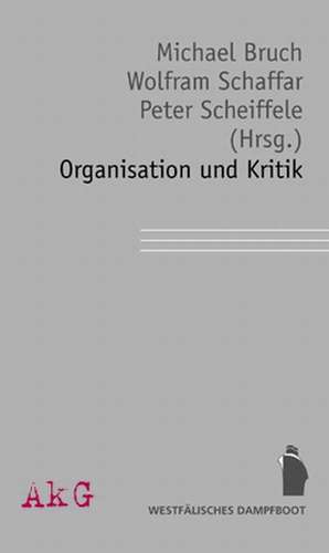 Organisation und Kritik de Michael Bruch