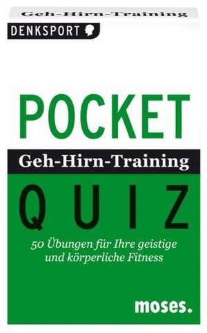 Pocket Quiz Geh-Hirn-Training de Georg Schumacher