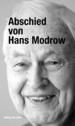 Abschied von Hans Modrow de Gabriele Lindner