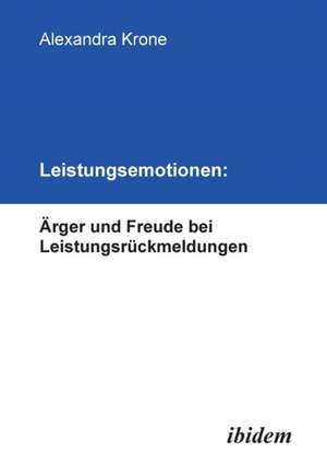 Krone, A: Leistungsemotionen